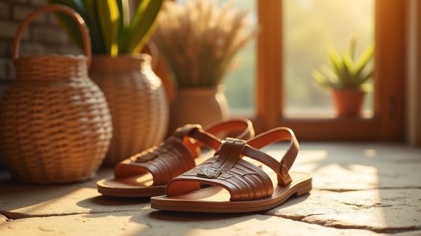 Les sandales artisanales pour allier confort et élégance